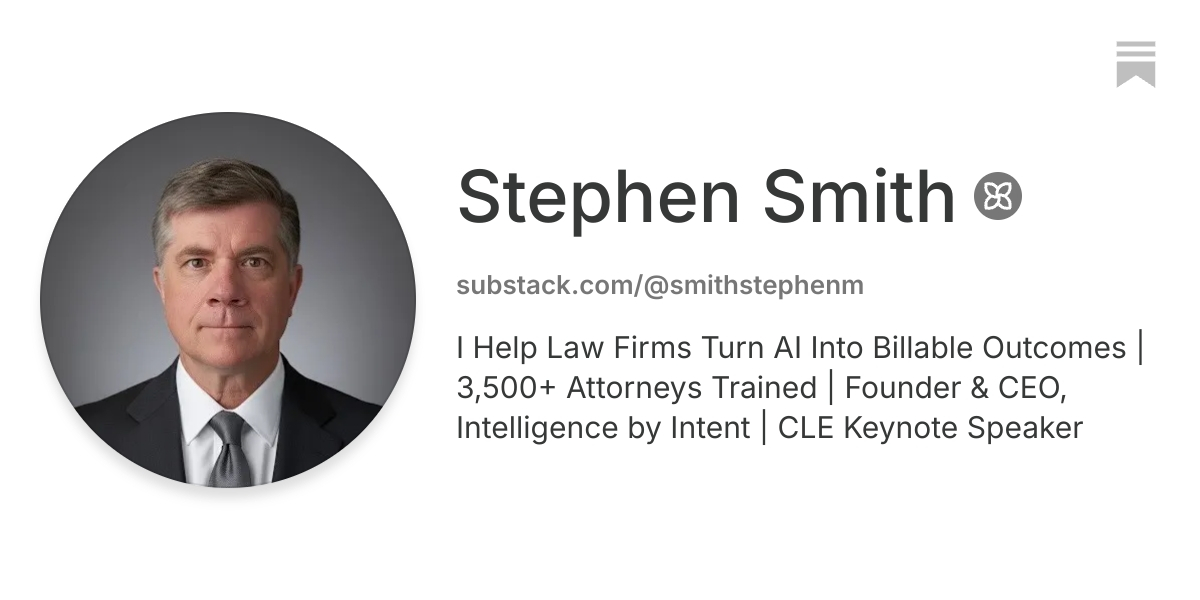 Stephen Smith | Substack