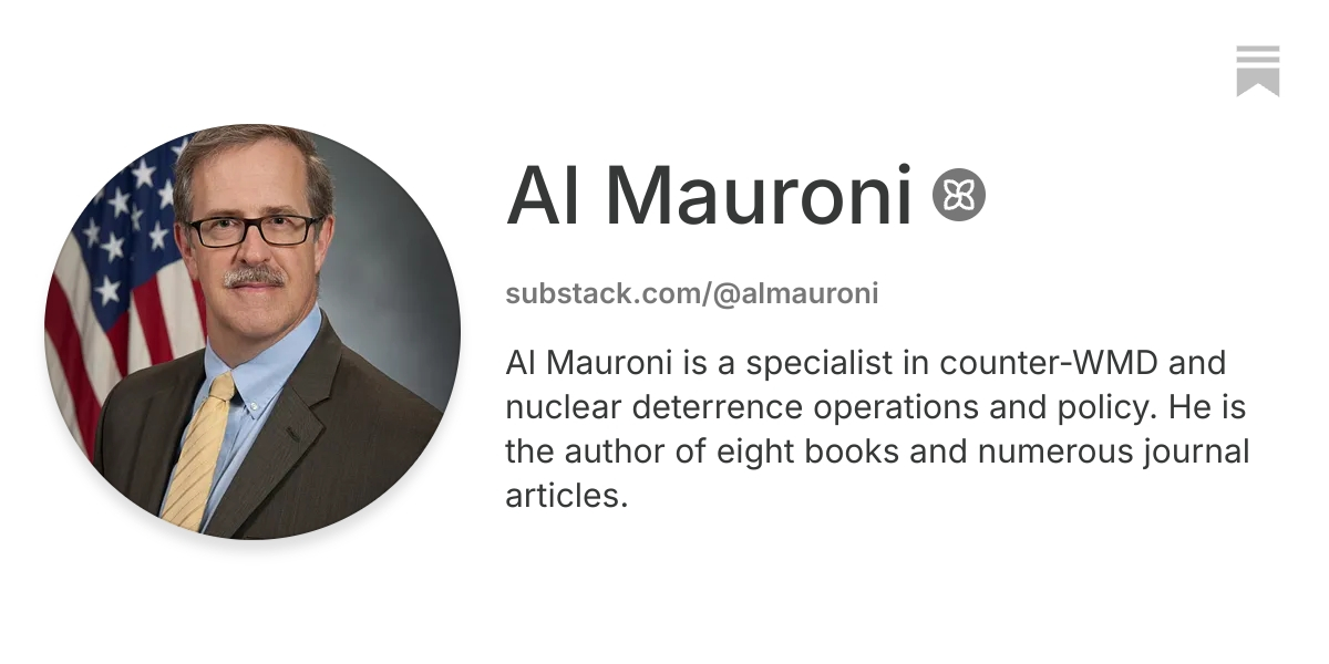 Al Mauroni | Substack