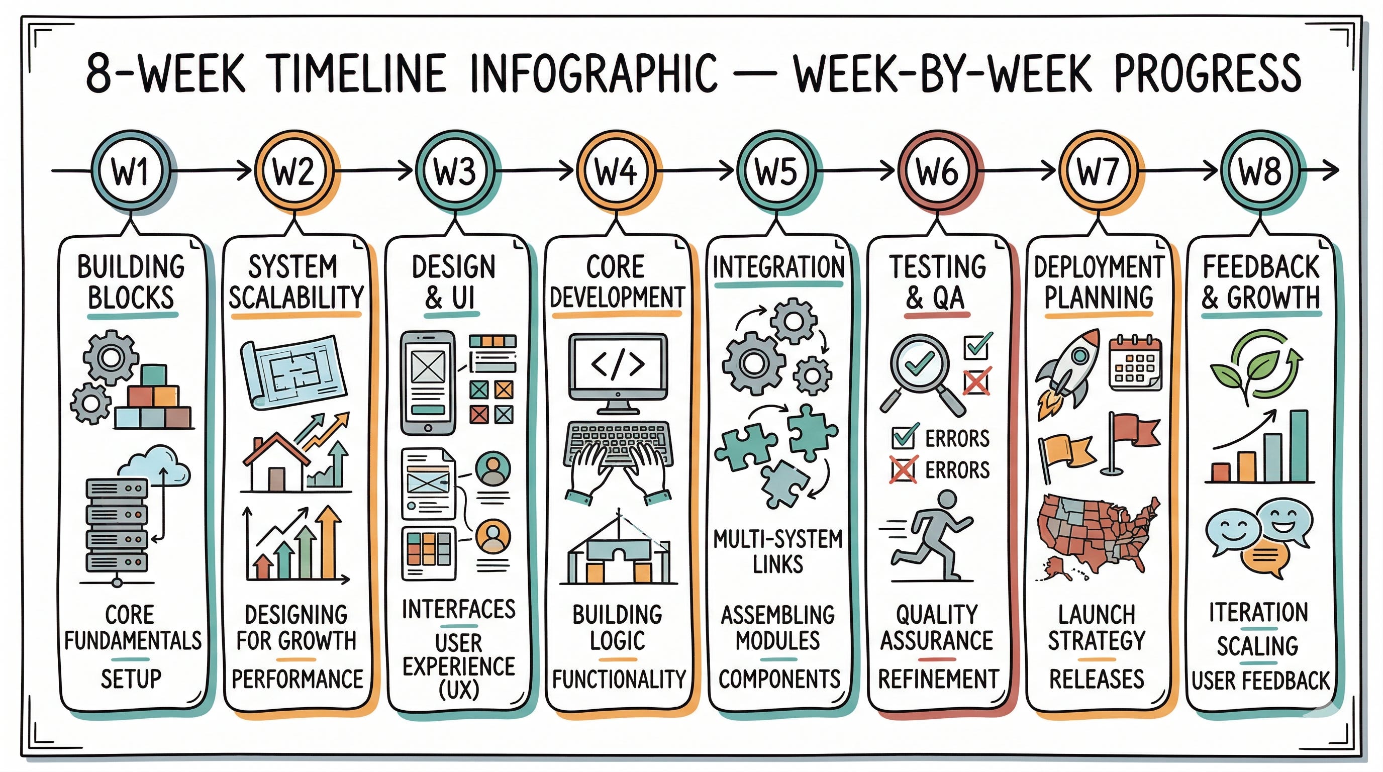 8 Week Project The 8-Week System Design Study Plan: From Zero to Interview-Ready