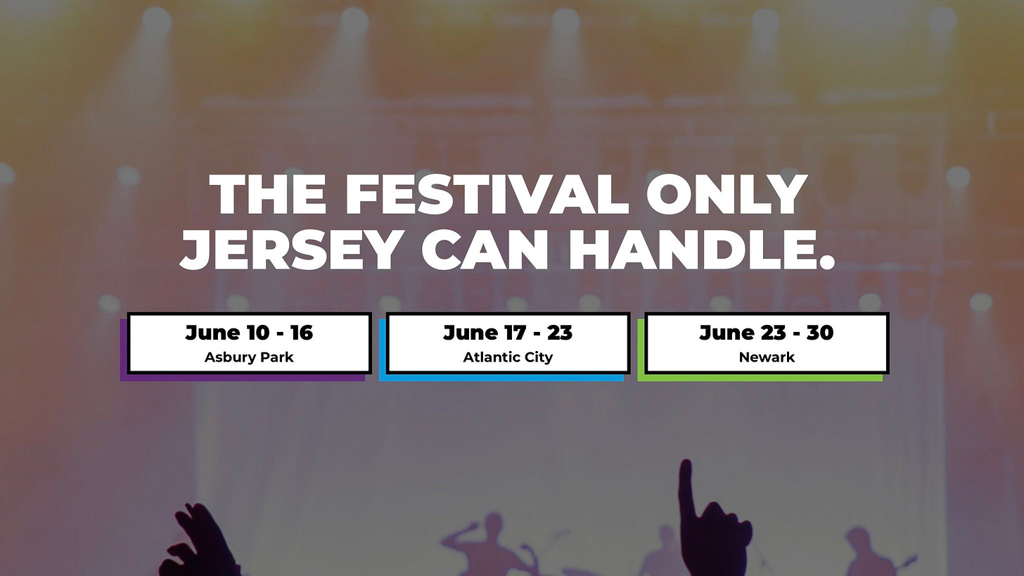 A tagline for the North2Shore music festival