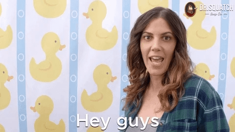 A woman says hey guys A woman says hey guys