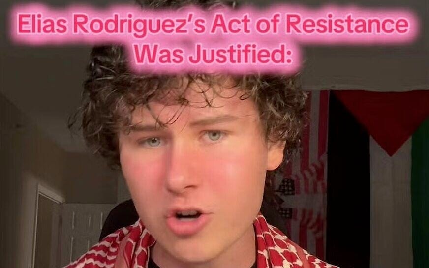 Popular US pro-Palestinian TikTok influencer endorses murder of Israeli  embassy staffers | The Times of Israel