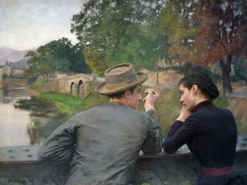 French artist Émile Friant - The Good Life France