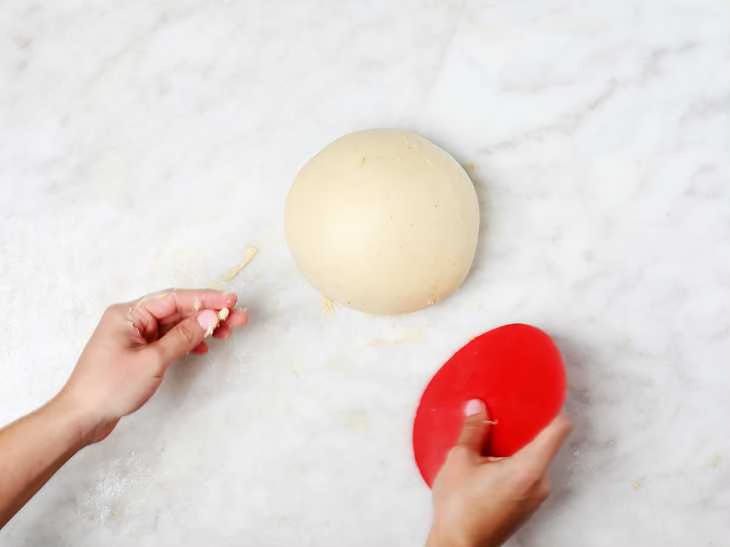 A Perfectly Formed Ball of Bread Dough