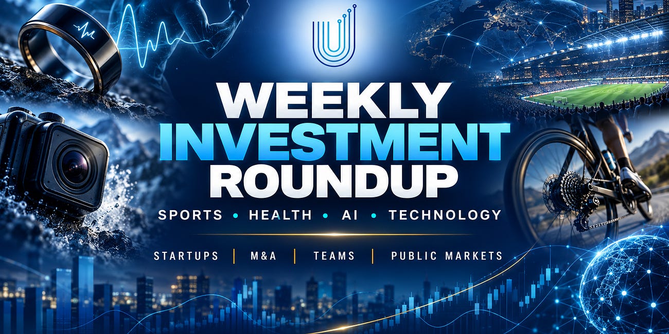 💰Weekly Investment/M&A Roundup: Oura, GoPro, Sorare, SPAC, and More