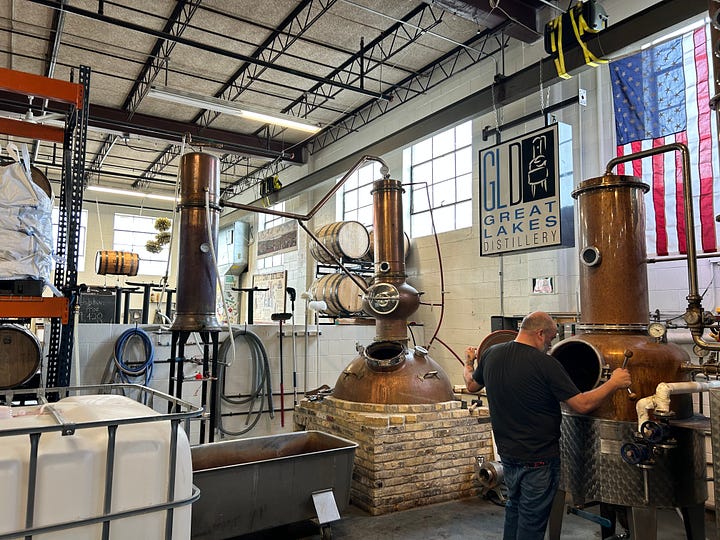 barrels, factory, assembly line