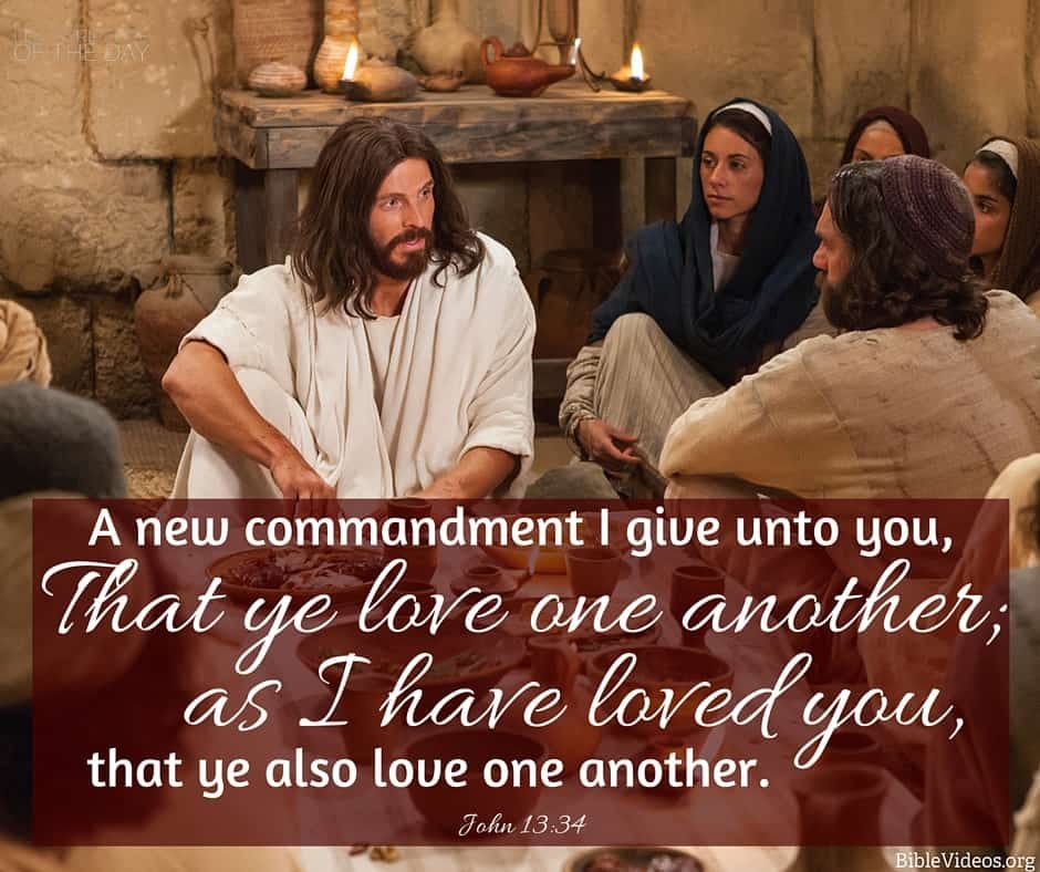 John 13:34 - LDS Scripture of the Day