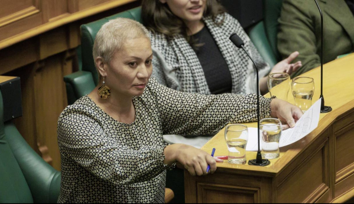 Green co-leader Marama Davidson. Photo: ROBERT KITCHIN / THE POST