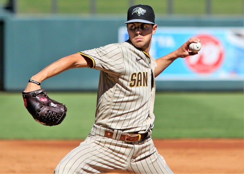 Padres roster review: MacKenzie Gore - The San Diego Union-Tribune