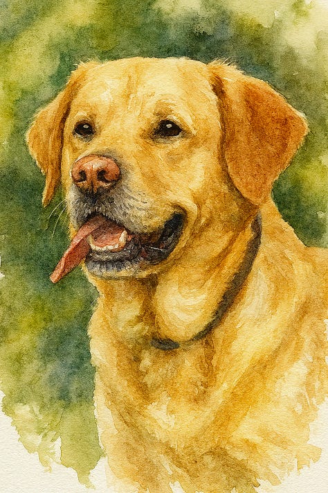 Digital Dog Paintings by Clifford Jones, photographer and visual artist