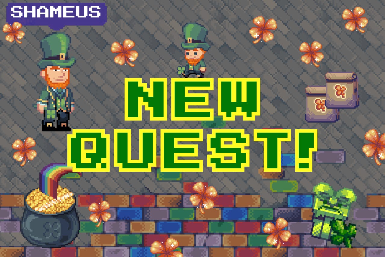 🍀 New event! Shameus’ Shameful St. Patricks