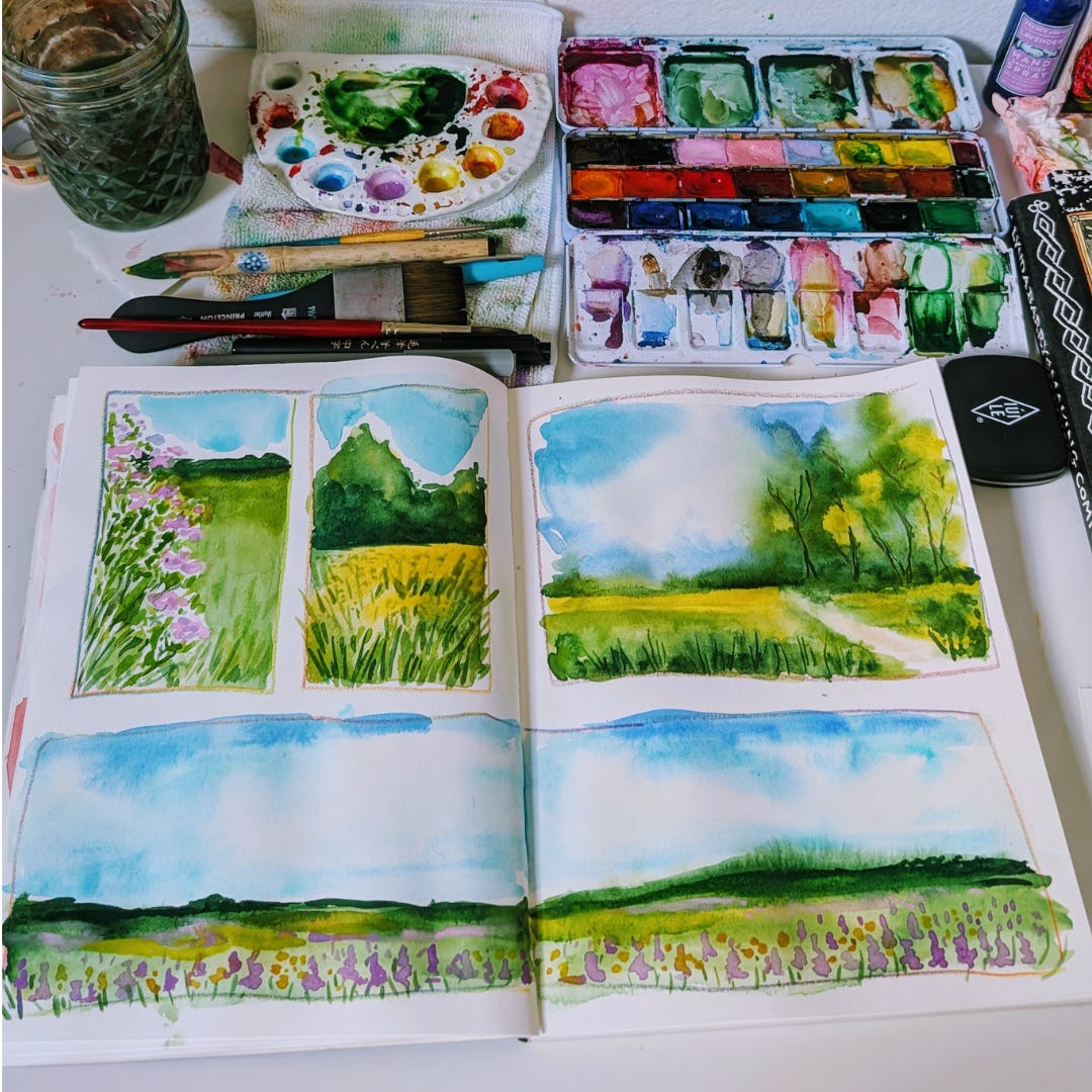 Saved By A Sketchbook