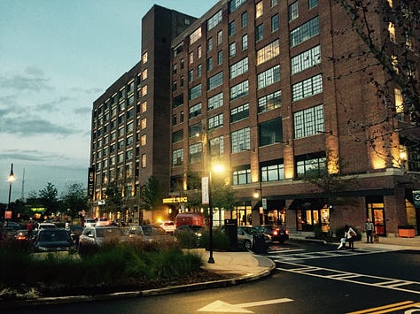 sign, building, sky, lights