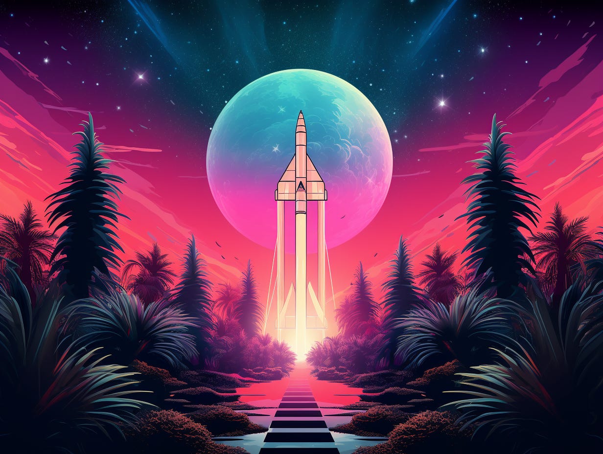 Prompter Mag 🧬 Vaporwave Aesthetic