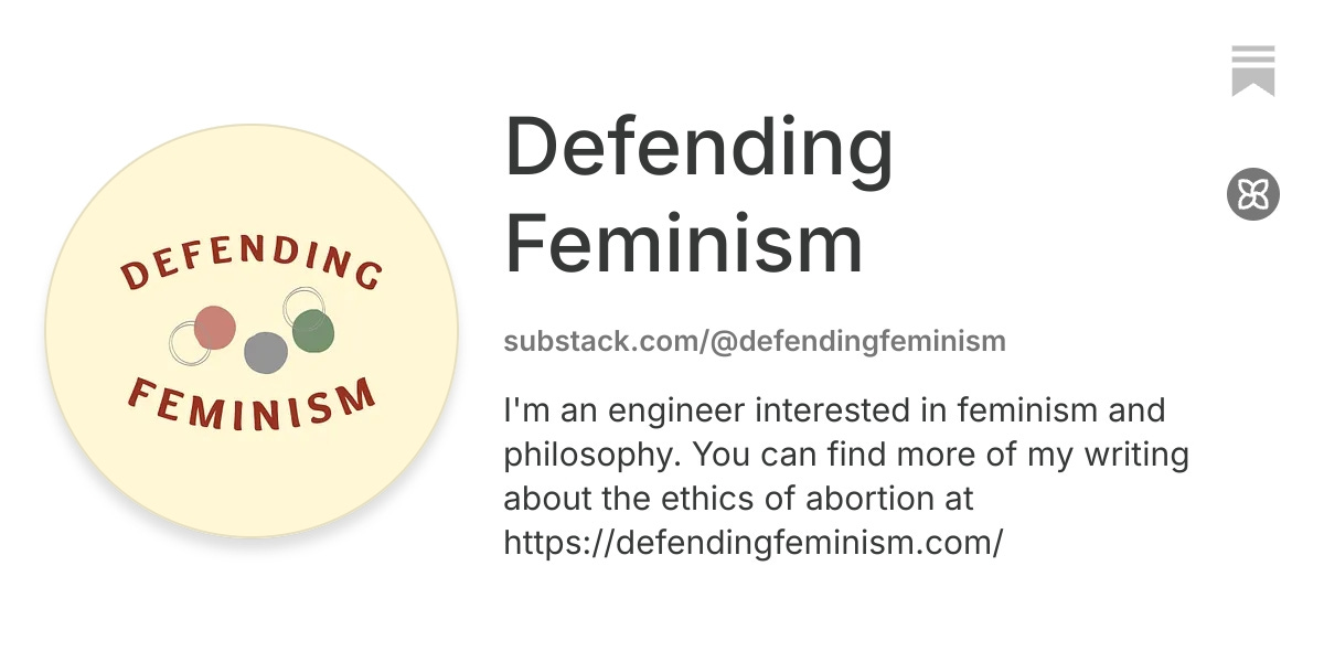 Defending Feminism | Substack