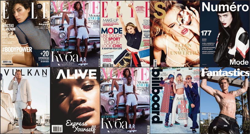 la models