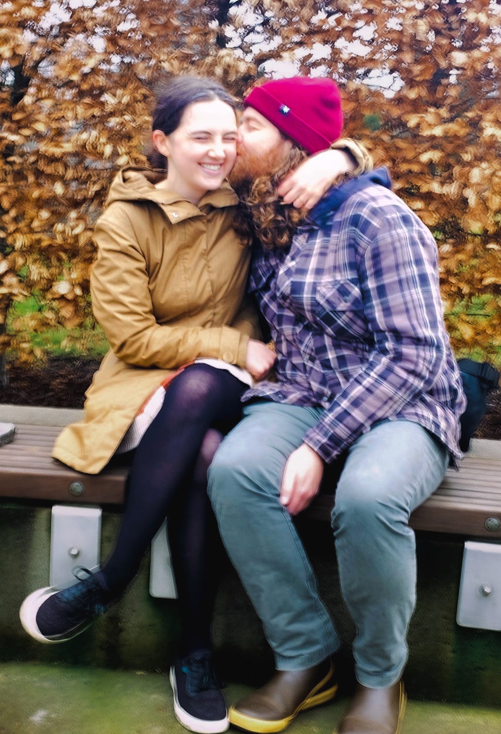 Mark and his Fiancée Mark and his Fiancée