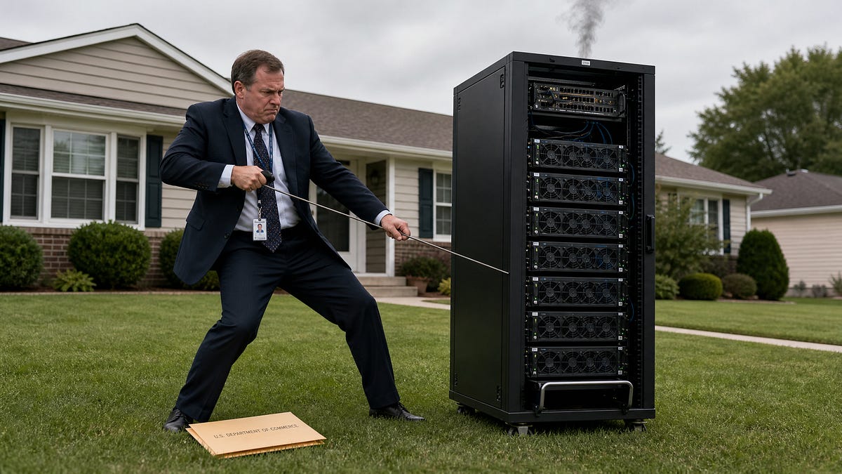 No failover for the Commerce Secretary