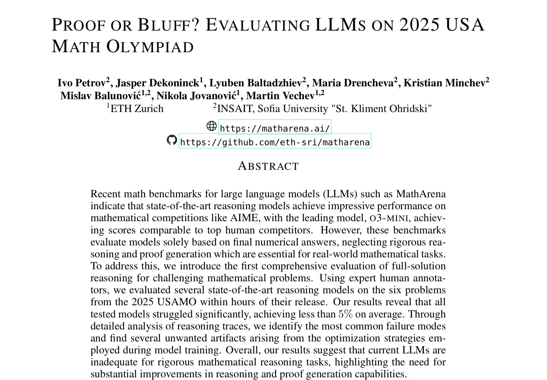 Reports of LLMs mastering math have been greatly exaggerated