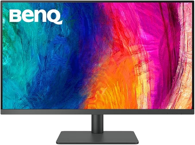 BenQ PD3205U Mac-Ready Monitor 32&#34; 4K UHD | 99% Rec.709 &amp; sRGB | IPS | DeltaE ≤3 | ICC Sync | Calibration Report | AQCOLOR | Uniformity | HotKey Puck | Ergonomic | DisplayPort | USB-C (65W) | USB Hub