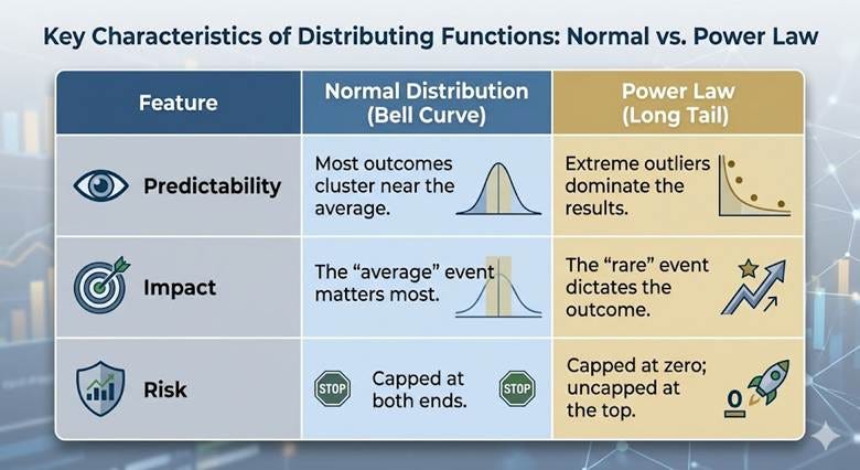 Capability Normal Law The Stock Market is a Power Law Game
