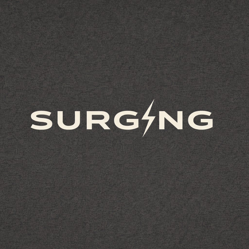 Substack profile picture for @surging