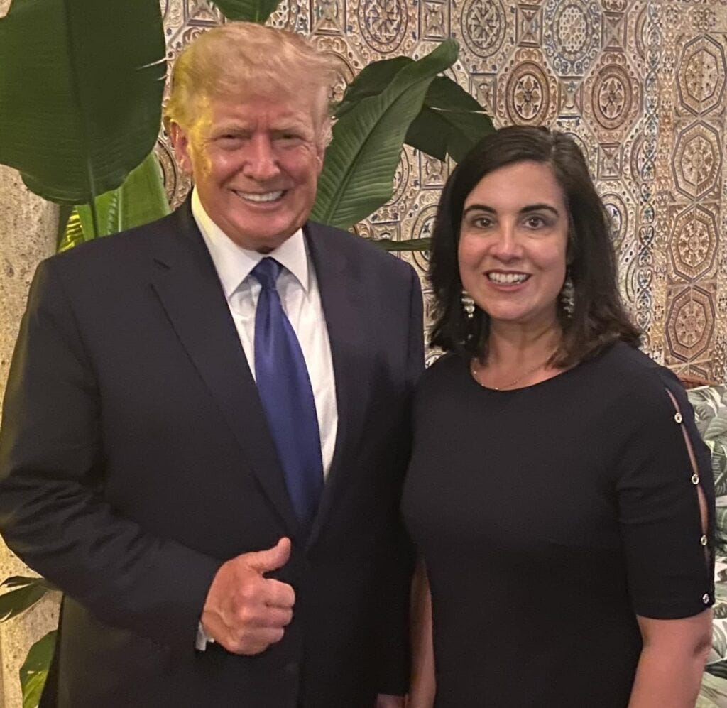 America's Greatest President with New York's Greatest Congresswoman