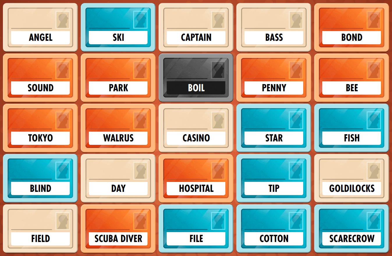 Codenames Strategy/Cheating - by Chad Jens - Chad's Updates