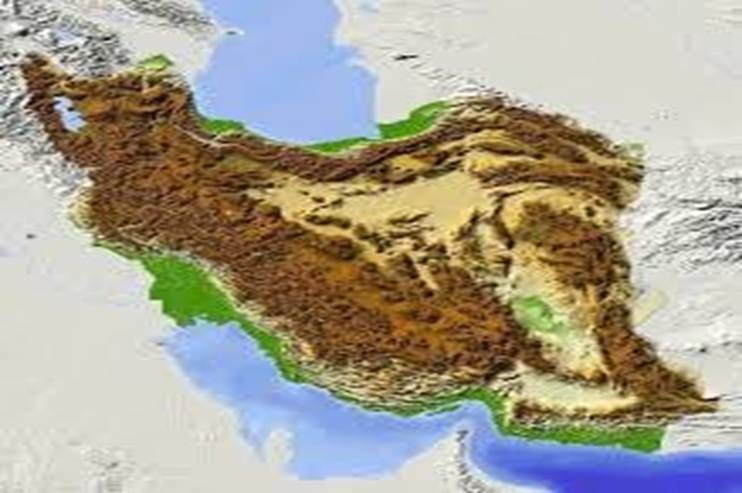 Topographic map of Iran. Iran's topography is diverse and dominated by rugged mountain ranges, which define much of its landscape. Topographic map of Iran. Iran's topography is diverse and dominated by rugged mountain ranges, which define much of its landscape.