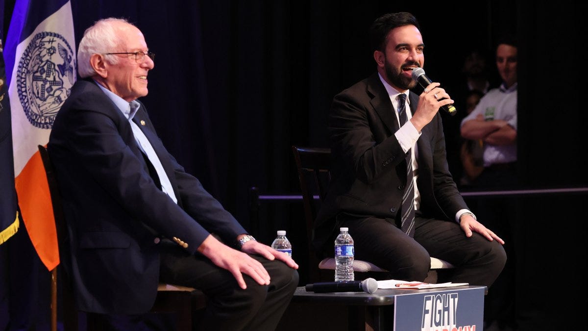 Bernie Sanders, Zohran Mamdani rally crowd at Brooklyn town hall – NBC New  York Bernie Sanders, Zohran Mamdani rally crowd at Brooklyn town hall – NBC New  York