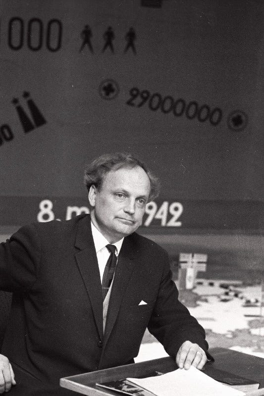 Eesti Televisiooni reporter ja kommentaator – Salomon Rosenfeld - Ajapaik