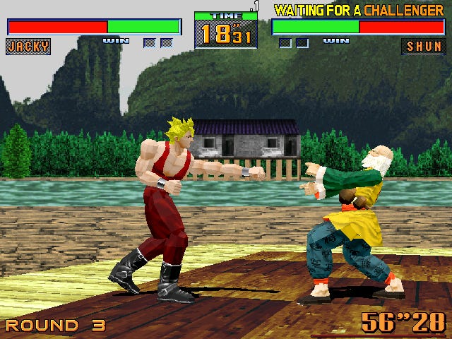 Captain Williams =/\= | SEGA Saturn | Virtua Fighter 2
