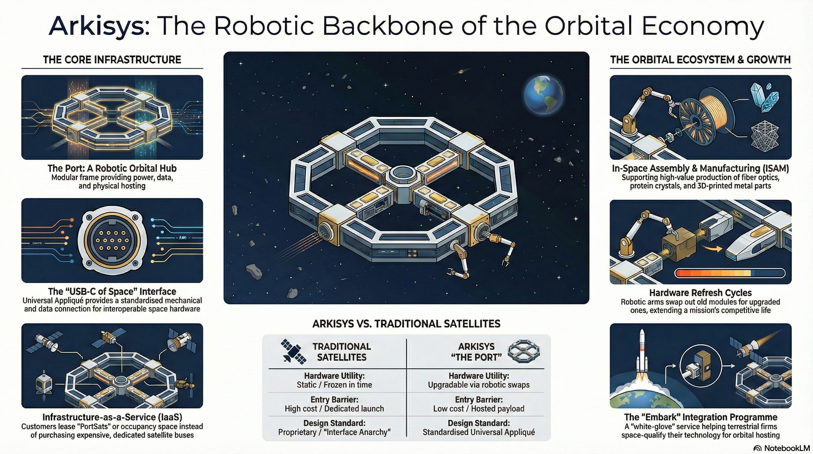 Arkisys: Modular Spacecraft [Case Study]