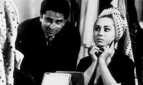 Shashi Kapoor and Felicity Kendal in Shakespeare Wallah, the second feature by Merchant Ivory Productions.