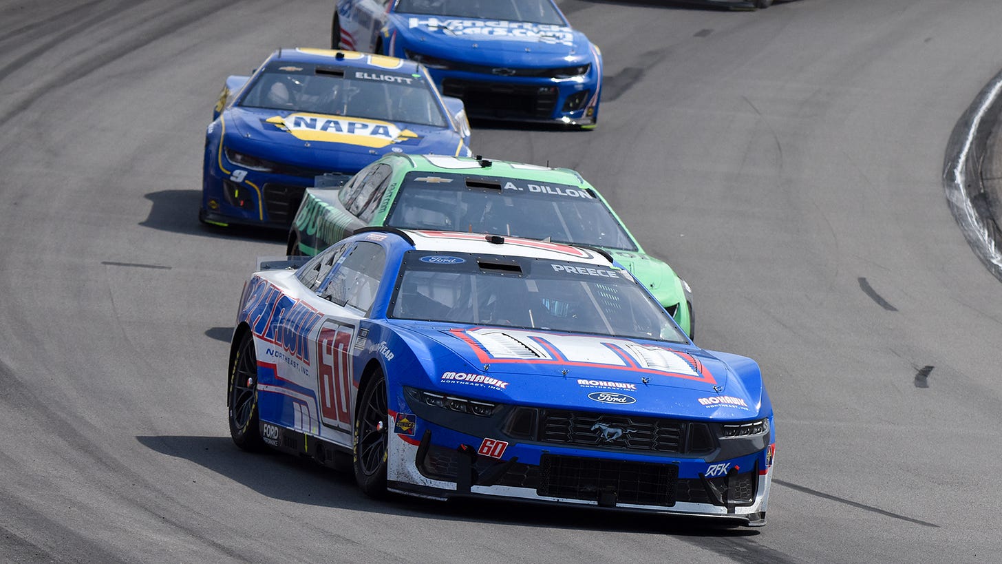 Elton Sawyer says NASCAR and industry stakeholders are having conversations about increasing horsepower for the NASCAR Cup Series cars at short tracks, but changes likely won't come until the 2026 season.