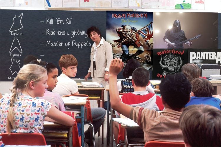 We Are NOT Teaching Post-Funk Techno-Industrial Nü-Metal In Schools! We Are Teaching Funk-Infused Synthetic Post-Punk Neo-Metal.