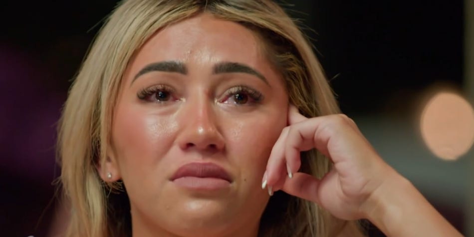 Awhina cries watching back her time on MAFS with Adrian.