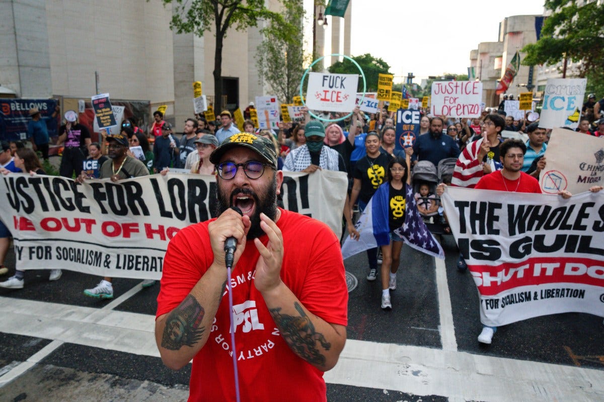 Hundreds in Houston protest ICE killing of Lorenzo Salgado Araujo Hundreds in Houston protest ICE killing of Lorenzo Salgado Araujo