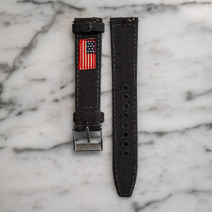 Canvas straps made in USA