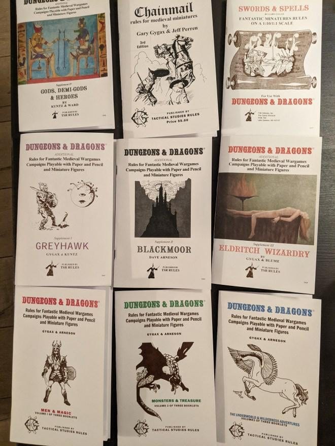 Home printing the white box + supplements : r/odnd