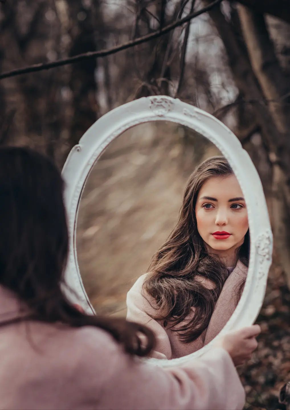 Using Reflections to Create Unique Portraits