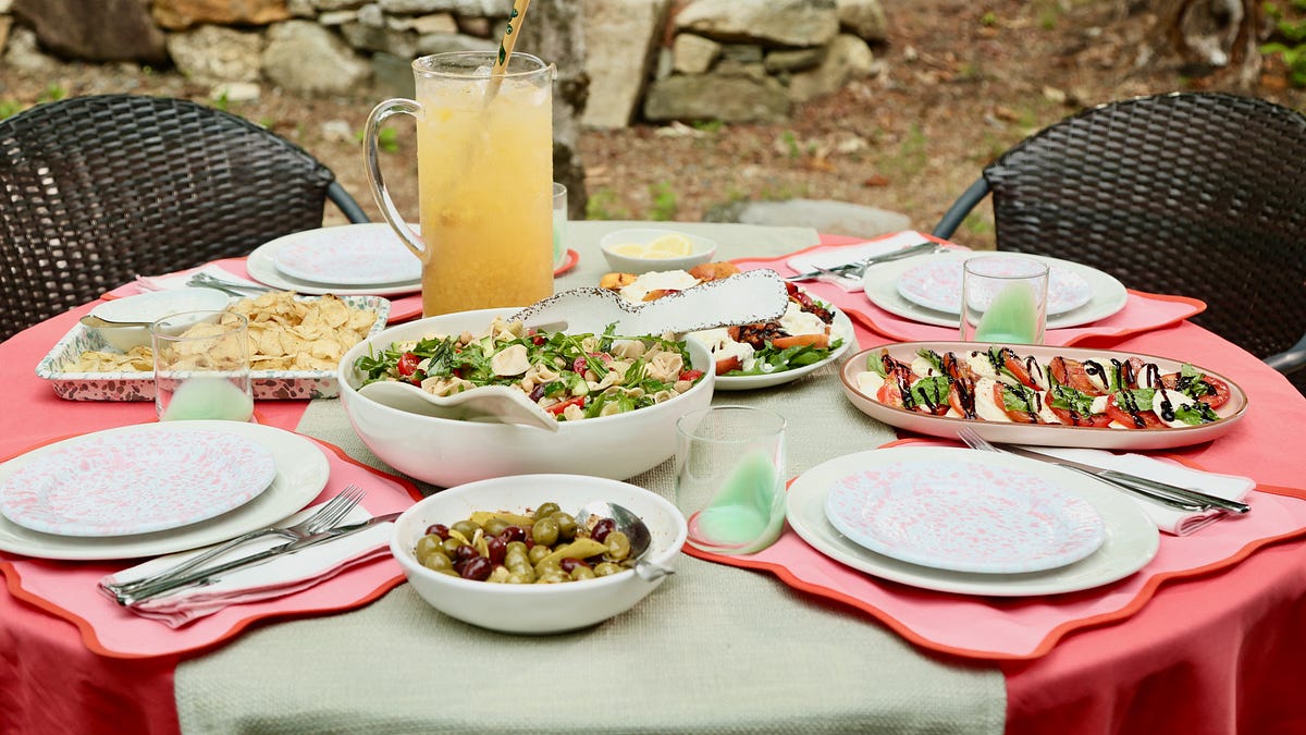 prep a summer dinner party in 90 minutes - by Jenn Lueke