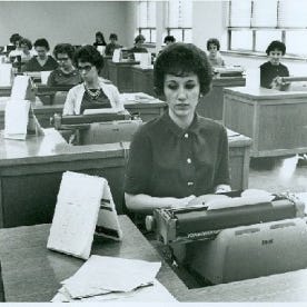 Bágoas de mecanógrafa