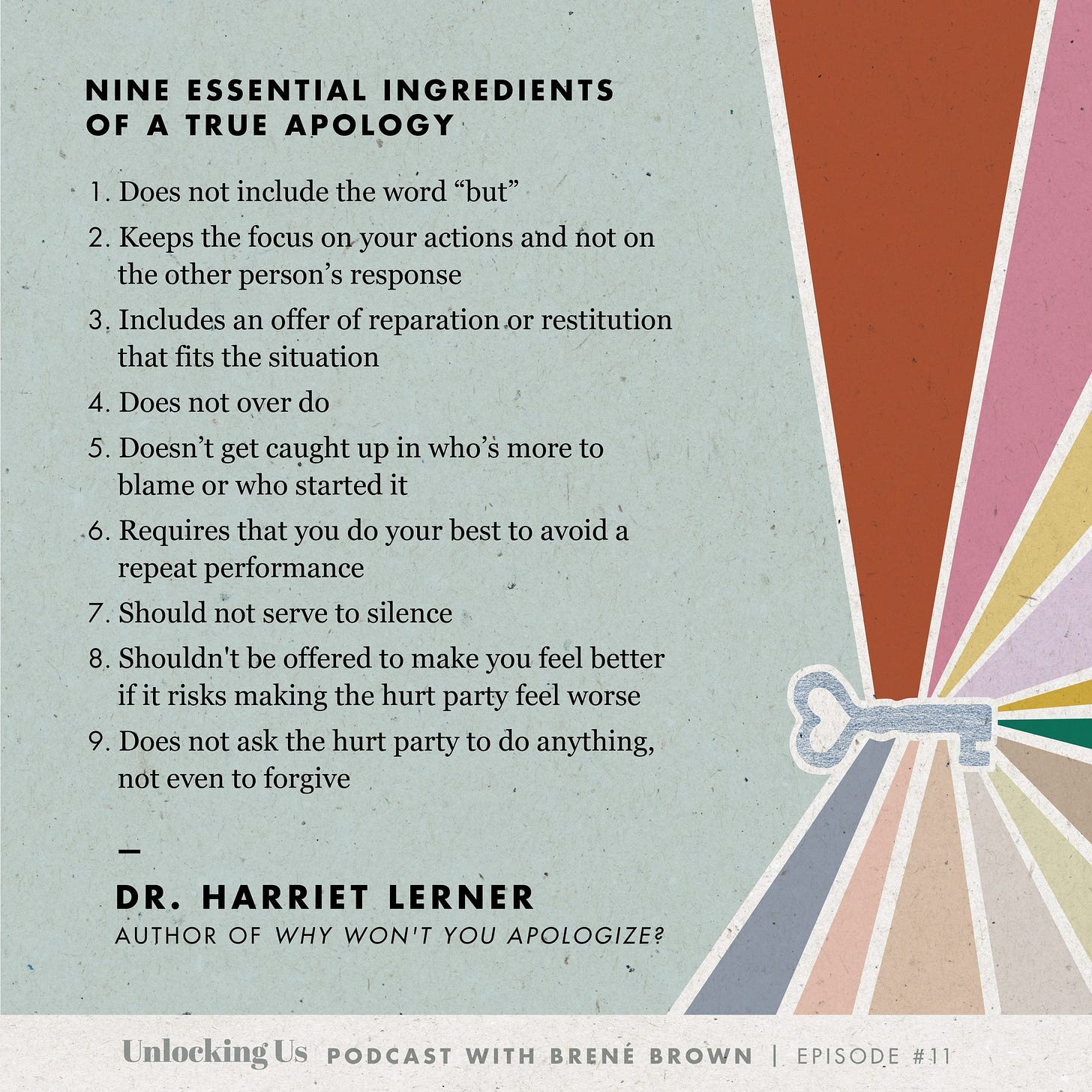 Nine Essential Ingredients of a True Apology