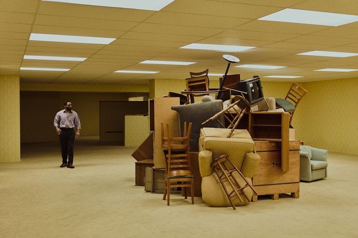 Inside the Filming Locations of A24's 'Backrooms'