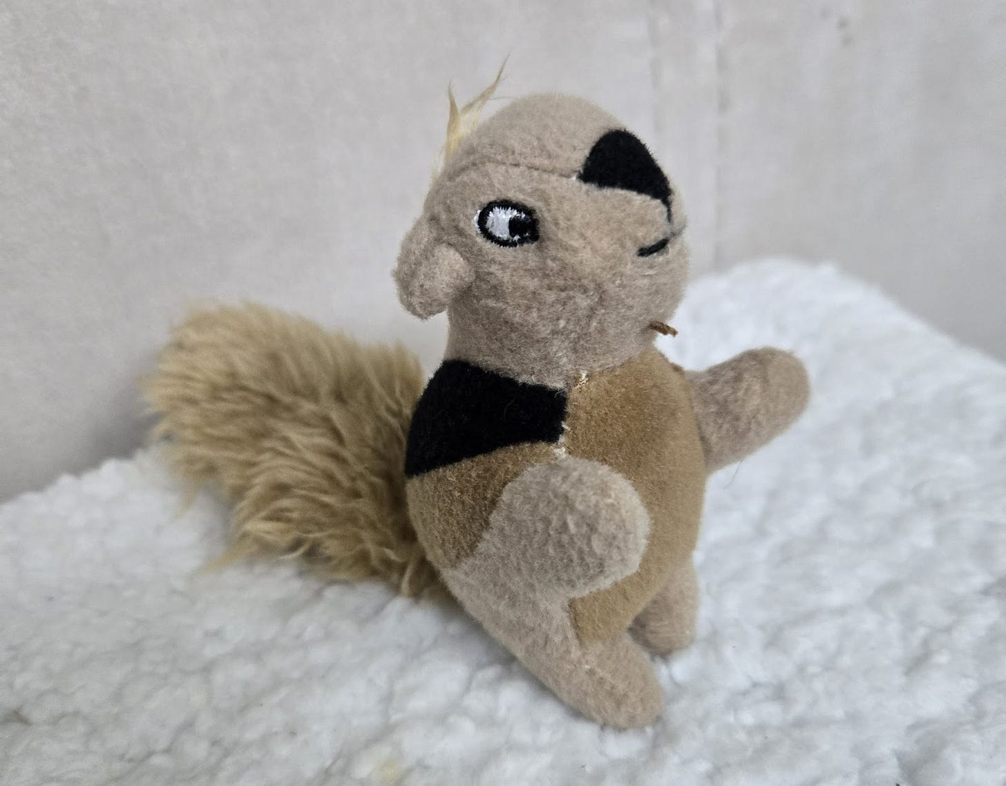Stuffed squirrel toy