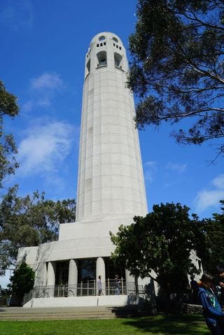 Coit Tower vertical 2 Coit Tower vertical 2