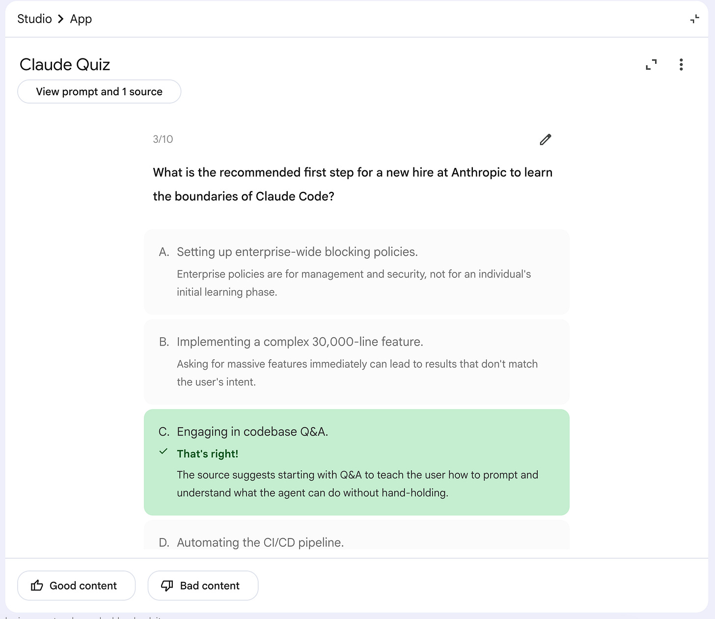 Personalized NotebookLM quiz focused on weak spots Personalized NotebookLM quiz focused on weak spots