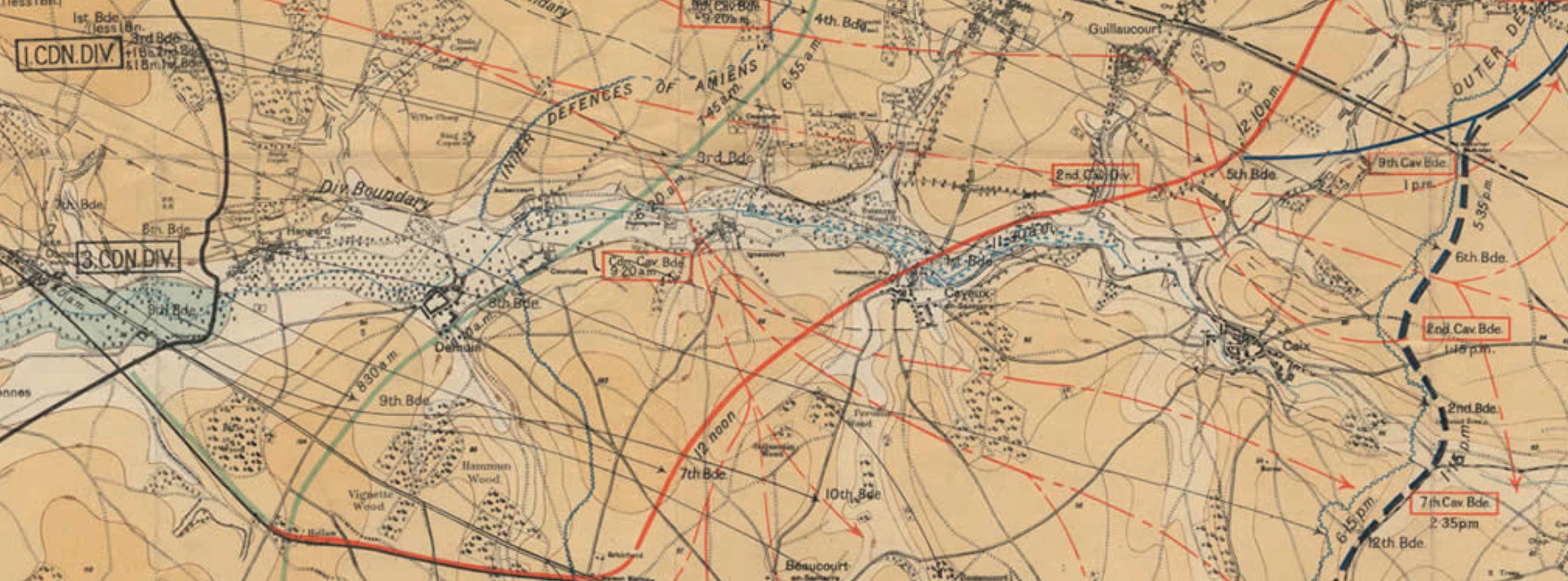 FULL FEATURE: A Tank Battalion Attacks (with Canadians), 1918