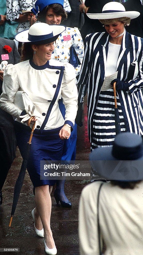 Diana And Sarah Ascot